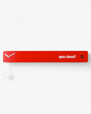 Progetti Q02 cuckoo clock Progetti Red Horizontal - Buy now on ShopDecor - Discover the best products by PROGETTI design