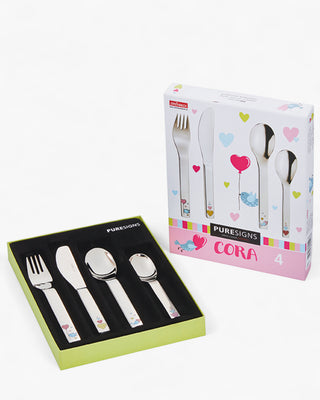 Puresigns Cora set 4 pieces children's cutlery - Buy now on ShopDecor - Discover the best products by PURESIGNS design