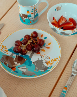 Puresigns Friends set 7 pieces children's tableware - Buy now on ShopDecor - Discover the best products by PURESIGNS design