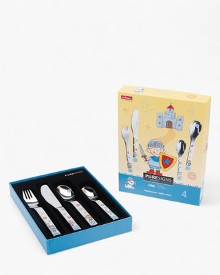 Puresigns Miko set 4 pieces children's cutlery - Buy now on ShopDecor - Discover the best products by PURESIGNS design