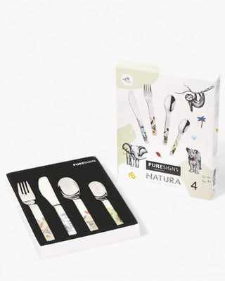 Puresigns Natura set 4 pieces children's cutlery - Buy now on ShopDecor - Discover the best products by PURESIGNS design