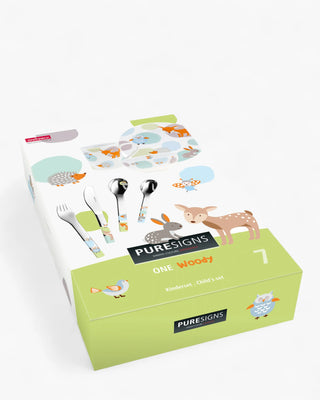 Puresigns Woody set 7 pieces children's tableware - Buy now on ShopDecor - Discover the best products by PURESIGNS design