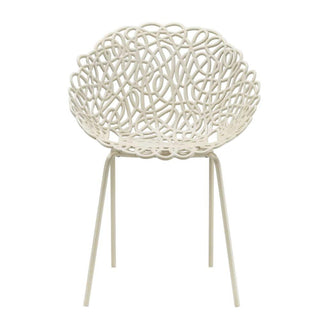 Qeeboo Bacana Chair Outdoor set 2 chairs Qeeboo Ivory - Buy now on ShopDecor - Discover the best products by QEEBOO design