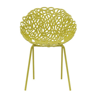 Qeeboo Bacana Chair Outdoor set 2 chairs Qeeboo Mustard - Buy now on ShopDecor - Discover the best products by QEEBOO design