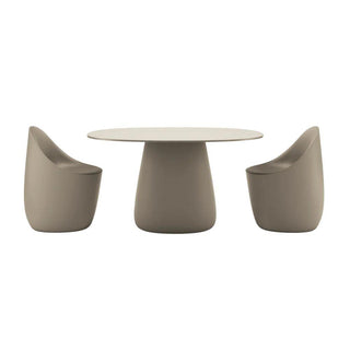 Qeeboo Cobble Table table with HPL top diam. 135 cm. - Buy now on ShopDecor - Discover the best products by QEEBOO design