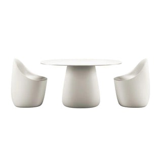 Qeeboo Cobble Table table with HPL top diam. 135 cm. - Buy now on ShopDecor - Discover the best products by QEEBOO design