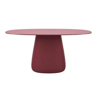 Qeeboo Cobble Table with HPL top Qeeboo Indian Red 160 cm. - 63 in. - Buy now on ShopDecor - Discover the best products by QEEBOO design