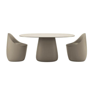 Qeeboo Cobble Table table with HPL top diam. 160 cm. - Buy now on ShopDecor - Discover the best products by QEEBOO design