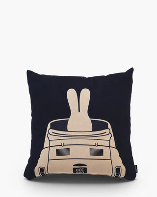 Qeeboo x Fiat 500 Rabbit Ride cushion