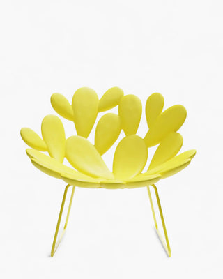 Qeeboo Filicudi Armchair With Sledge Base armchair Qeeboo Yellow - Buy now on ShopDecor - Discover the best products by QEEBOO design