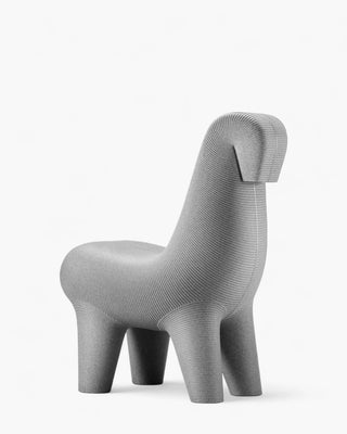 Qeeboo Ghoda chair in recyclable polyethylene Qeeboo Grey Mix - Buy now on ShopDecor - Discover the best products by QEEBOO design