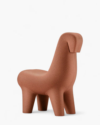 Qeeboo Ghoda chair in recyclable polyethylene Qeeboo Terracotta Mix - Buy now on ShopDecor - Discover the best products by QEEBOO design