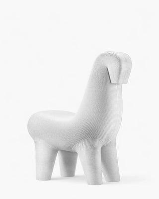 Qeeboo Ghoda chair in recyclable polyethylene Qeeboo White Mix - Buy now on ShopDecor - Discover the best products by QEEBOO design