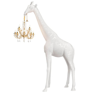 Lampadaire Qeeboo Giraffe In Love M en forme de girafe