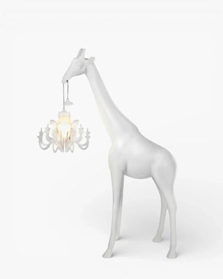 مصباح أرضي صغير الحجم على شكل زرافة Qeeboo Giraffe In Love