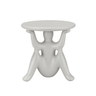 Qeeboo Helpyourself Side table Qeeboo Light grey - Buy now on ShopDecor - Discover the best products by QEEBOO design