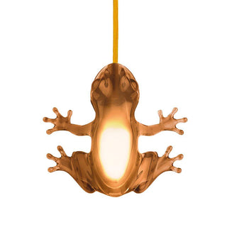 Qeeboo Hungry Frog Lamp LED table/wall lamp Qeeboo Amber - Buy now on ShopDecor - Discover the best products by QEEBOO design