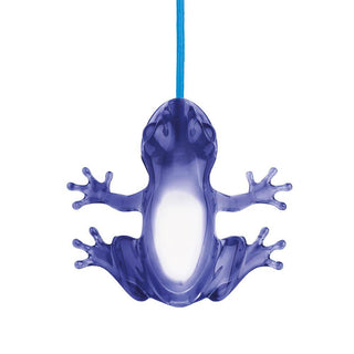 Qeeboo Hungry Frog Lamp LED table/wall lamp Qeeboo Sapphire - Buy now on ShopDecor - Discover the best products by QEEBOO design