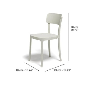 Qeeboo K Set 2 Chairs in polyethylene - Buy now on ShopDecor - Discover the best products by QEEBOO design