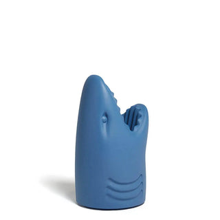 Qeeboo Killer umbrella stand in the shape of a shark Qeeboo Blue Denim - Buy now on ShopDecor - Discover the best products by QEEBOO design