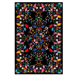 Tappeto rettangolare Qeeboo Let's Dance Animal Traces 200x300 cm - 78.74 x 118.11 in.