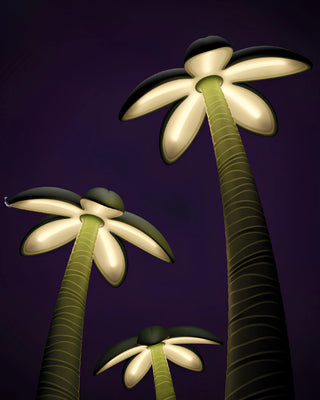 Qeeboo Malibu floor outdoor lamp