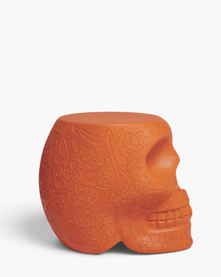 Qeeboo Mexico Tabouret et table d'appoint en forme de crâne