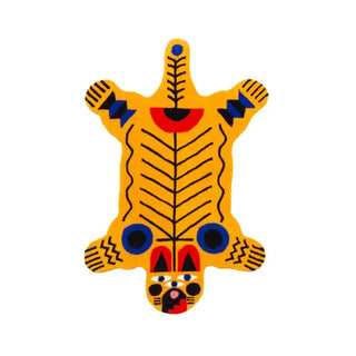 Qeeboo Oggian Italienischer Tiger Teppich