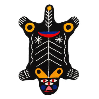 Qeeboo Oggian Kinotto carpet 200 cm. - 78.74 in. - Buy now on ShopDecor - Discover the best products by QEEBOO design