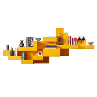 Qeeboo Primitive bookshelf Qeeboo Yellow XL - Buy now on ShopDecor - Discover the best products by QEEBOO design