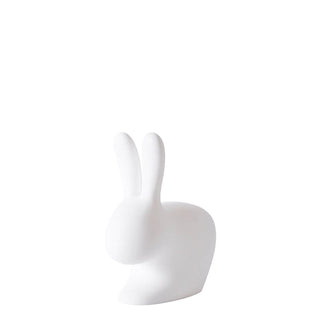 Qeeboo Rabbit Chair Baby in the shape of a rabbit Qeeboo White - Buy now on ShopDecor - Discover the best products by QEEBOO design