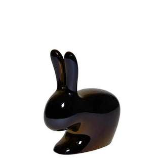 Qeeboo Rabbit Chair Metal Finish in the shape of a rabbit
