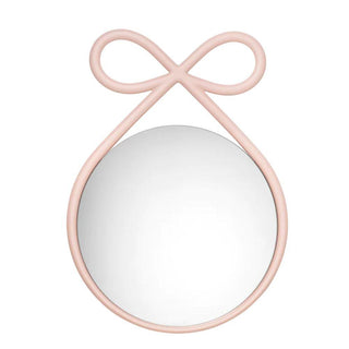 Qeeboo Ribbon Mirror Qeeboo Pink - Buy now on ShopDecor - Discover the best products by QEEBOO design