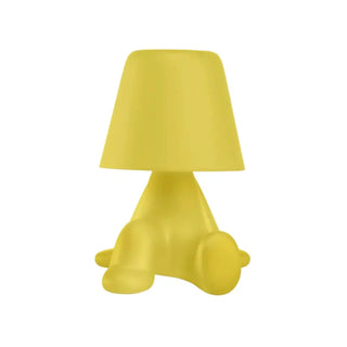 Qeeboo Sweet Brothers portable LED table lamp Qeeboo Yellow Bob - Buy now on ShopDecor - Discover the best products by QEEBOO design