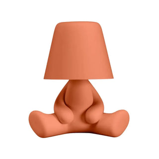 Qeeboo Sweet Brothers portable LED table lamp Qeeboo Terracotta Joe - Buy now on ShopDecor - Discover the best products by QEEBOO design