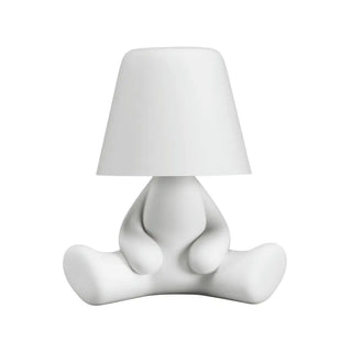 Qeeboo Sweet Brothers portable LED table lamp Qeeboo White Joe - Buy now on ShopDecor - Discover the best products by QEEBOO design