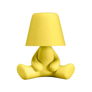 Qeeboo Sweet Brothers portable LED table lamp Qeeboo Yellow Joe - Buy now on ShopDecor - Discover the best products by QEEBOO design