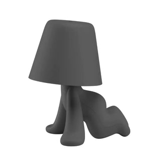 Qeeboo Sweet Brothers portable LED table lamp Qeeboo Black Ron - Buy now on ShopDecor - Discover the best products by QEEBOO design