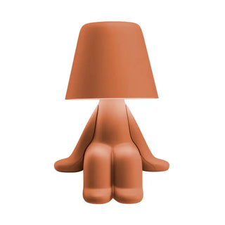 Qeeboo Sweet Brothers portable LED table lamp Qeeboo Terracotta Sam - Buy now on ShopDecor - Discover the best products by QEEBOO design