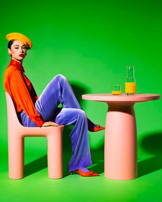 Qeeboo Tata chair in recyclable polyethylene - Buy now on ShopDecor - Discover the best products by QEEBOO design