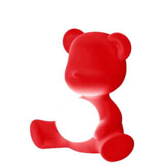 Qeeboo Teddy Girl lampe de table finition velours
