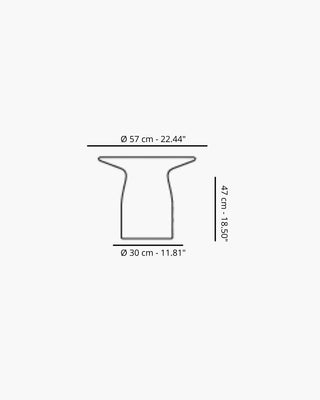 Qeeboo Totino low table - Buy now on ShopDecor - Discover the best products by QEEBOO design