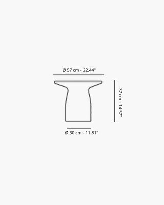 Qeeboo Totino low table - Buy now on ShopDecor - Discover the best products by QEEBOO design