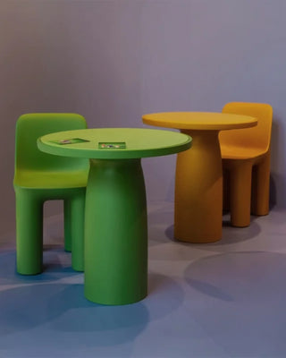 Qeeboo Toto table with integrated HPL top - Buy now on ShopDecor - Discover the best products by QEEBOO design