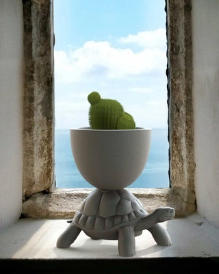 Qeeboo Turtle Carry Planter And Champagne Cooler vase/refroidisseur à champagne