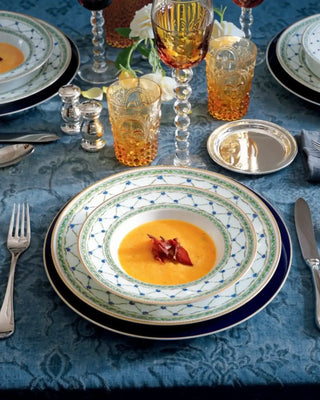 Raynaud Allée du Roy rim deep plate in Limoges porcelain