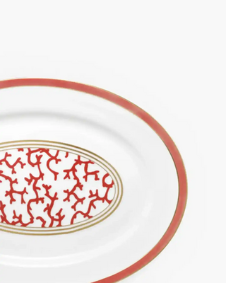 Raynaud Cristobal oval platter in Limoges porcelain
