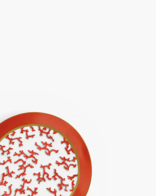 Raynaud Cristobal rim dinner plate in Limoges porcelain