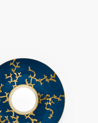 Raynaud Cristobal rim dinner plate in Limoges porcelain