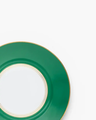 Raynaud Cristobal rim dinner plate in Limoges porcelain